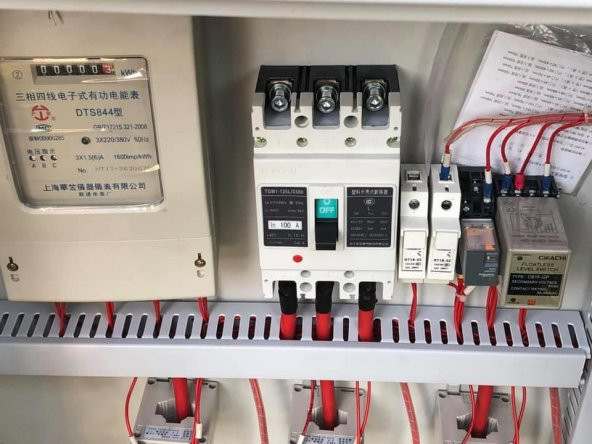 GY Serisi Elektrikli Eritme Fırını Kontrol Paneli 45kW - 8
