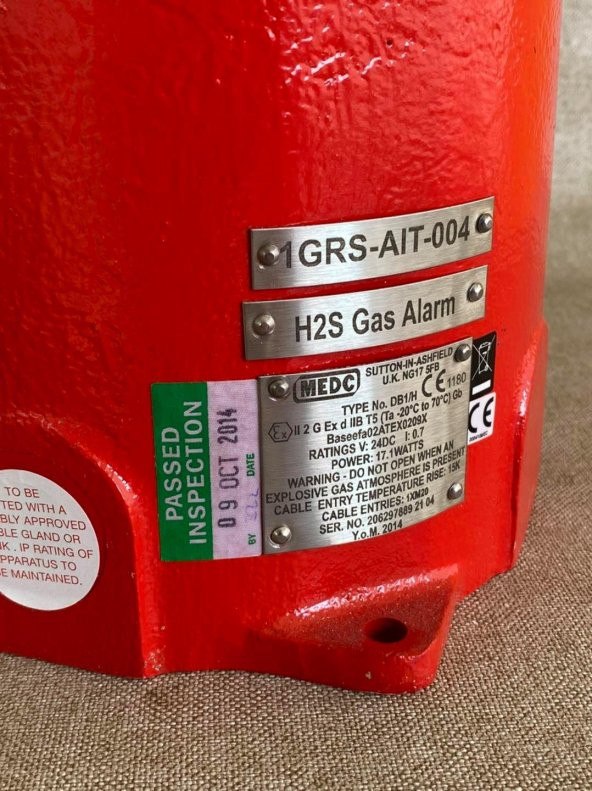 Medc DB1/H Endüstriyel Tehlike Durum Alarm Sireni 24V - 3