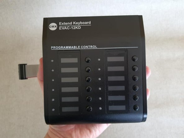 CMX EVAC-12KD Bölge Genişletme Kumandası - 5