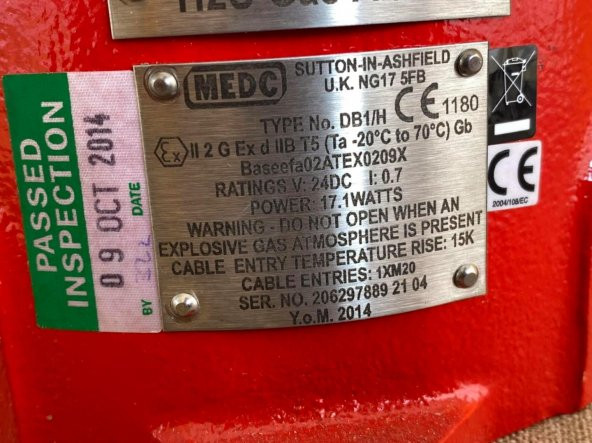 Medc DB1/H Endüstriyel Tehlike Durum Alarm Sireni 24V - 4