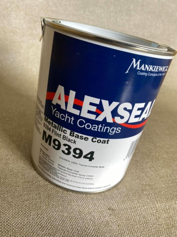 Alexseal M9394 Yat Boyası Flint Black 1 qt(0,946 L) - 3