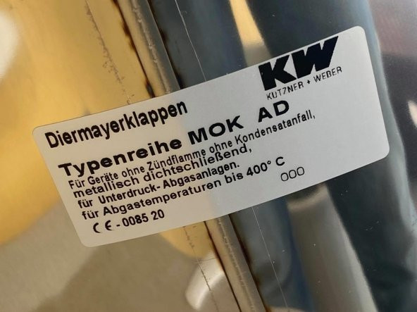 Kutzner Weber Mok 350 AD Egzos Klapesi - KW Baca Klapesi - 5