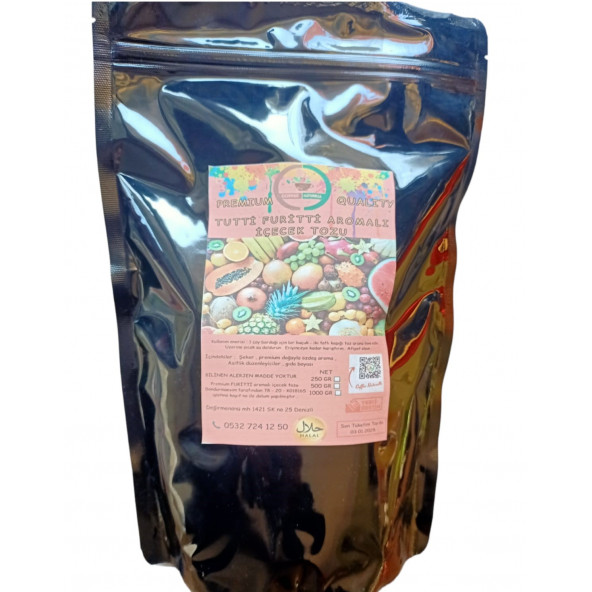 Tutti Frutti Aromalı İçecek Tozu 1 kg