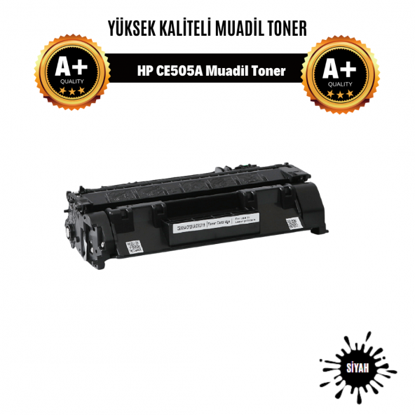 MUADİL TONER HP CE505A Muadil Toner /P2030/P2035/P2035n/P2050/P205