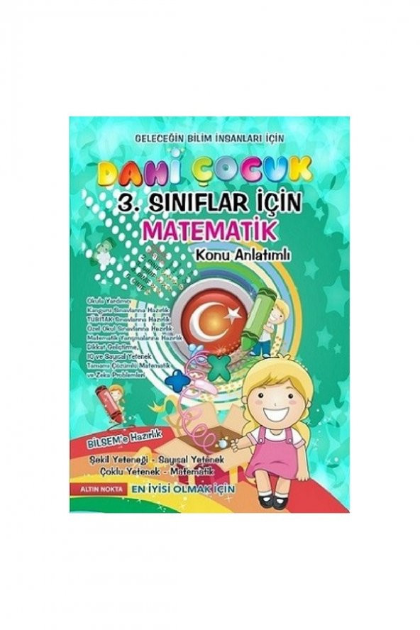 Altın Nokta 3. Sınıf Dahi Çocuk Matematik Konu Anlatım Kitap - 2