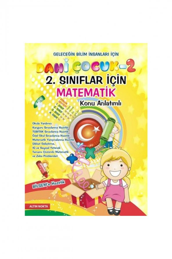 2. Sınıf Dahi Çocuk Matematik Konu Anlatım Bilsem Kanguru Olimpiyat - 2