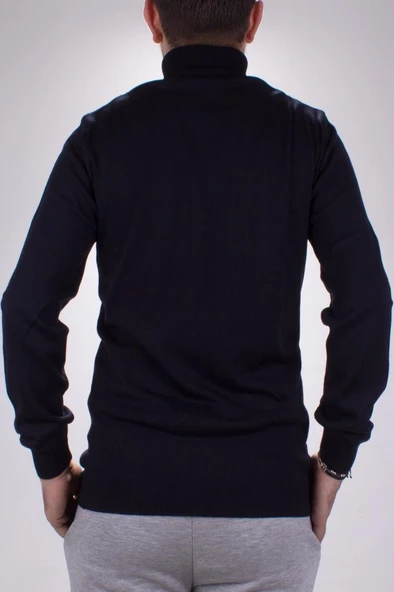 Twister 3623 Lacivert Balıkçı Yaka Erkek Kazak - Resim 4