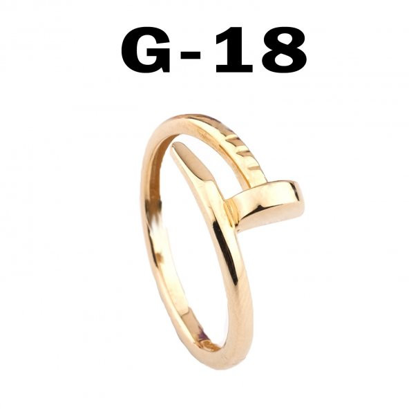 Kartier Model Çivi Yüzük Unisex Model - 2168 - 5