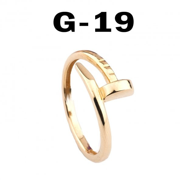 Kartier Model Çivi Yüzük Unisex Model - 2168 - 6