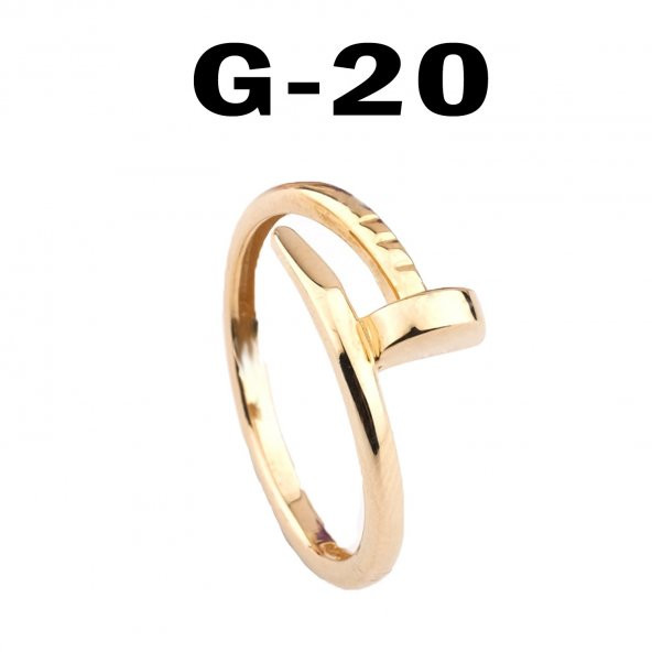 Kartier Model Çivi Yüzük Unisex Model - 2168 - 7