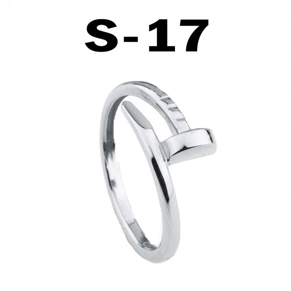 Kartier Model Çivi Yüzük Unisex Model - 2168 - 8