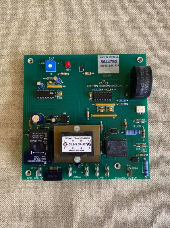 Gold Medal 55447EX Popcorn Makinesi Kartı - Resim 2