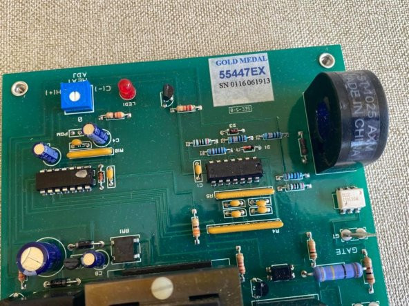 Gold Medal 55447EX Popcorn Makinesi Kartı - Resim 4