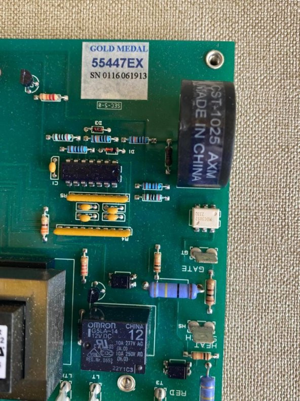 Gold Medal 55447EX Popcorn Makinesi Kartı - Resim 5