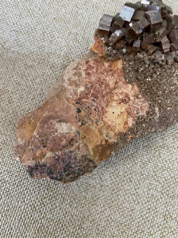 Andradit Kuvars Kristal Doğal Taş 160 Gram - 5