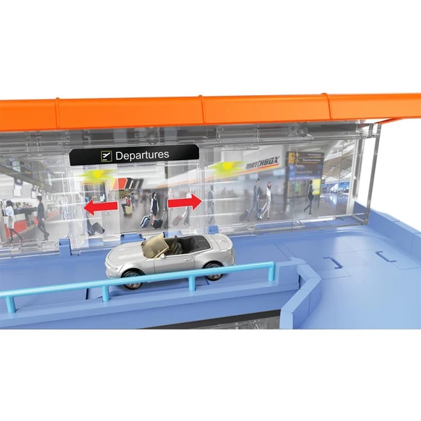 HCN34 Matchbox™ Aksiyon Sürücüleri Havaalanı Macerası Oyun Seti - 8