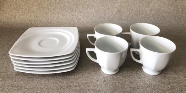 Winterling Markleuthen Bavaria Antika Porselen Fincan Takımı 10 Parça - 2