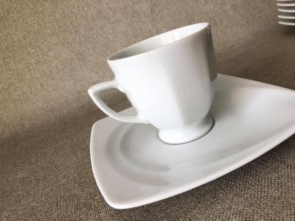 Winterling Markleuthen Bavaria Antika Porselen Fincan Takımı 10 Parça - 3