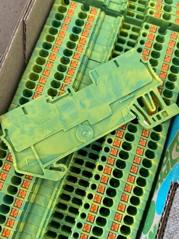 Phoenix Contact Pt 1,5/S-Quattro-Pe 3208333 Modüler Topraklama Klemensi - Resim 4