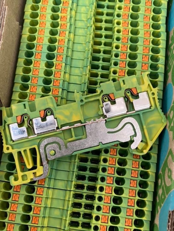 Phoenix Contact Pt 1,5/S-Quattro-Pe 3208333 Modüler Topraklama Klemensi - Resim 5