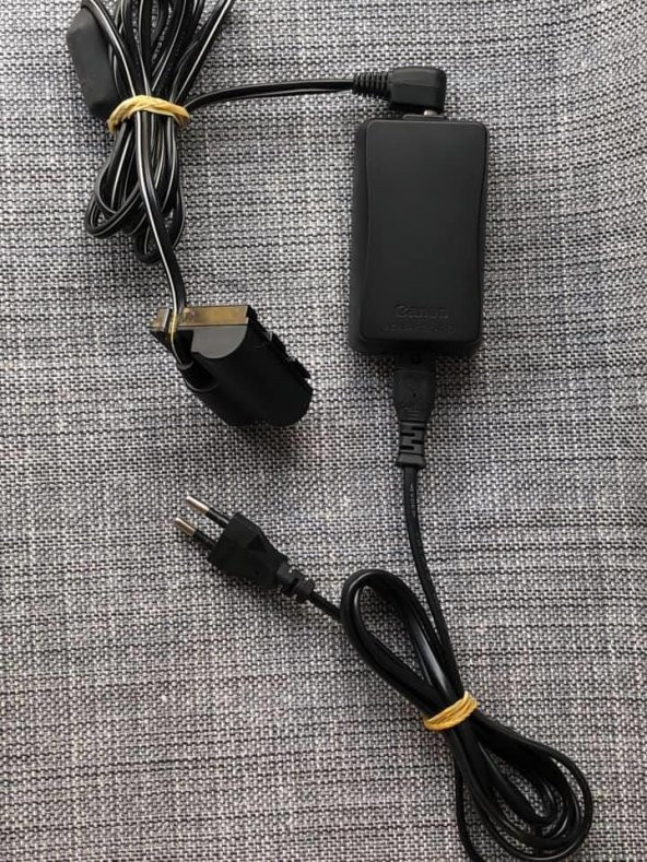 Canon DS8111 Ac Adaptör Bataryasız Çalıştırma Kiti - Bp-511 Batarya Uyumlu Ac Adaptör - 5