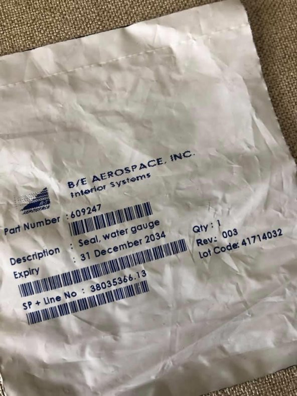 Aerospace Su Göstergesi Mühür Contası 609247 7 Adet - Resim 6