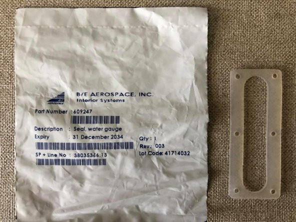 Aerospace Su Göstergesi Mühür Contası 609247 7 Adet - Resim 7