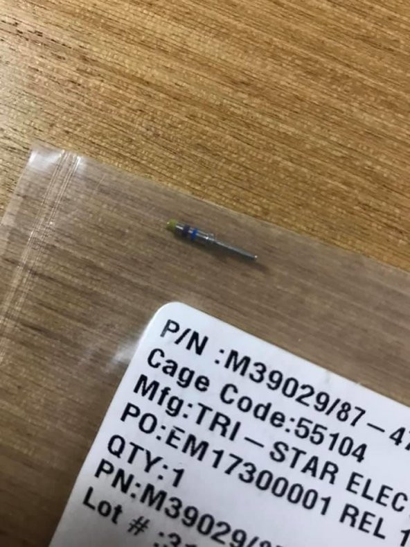 Glenair M39029/87 - 476 Circular MİL Spec Contacts Size 20 Thermocouple Pin - Dairesel Konnektör - 3