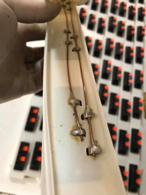 10 Lu Soketli Led Vs Deneme Klipsi 4 lü Terminalli - Resim 4