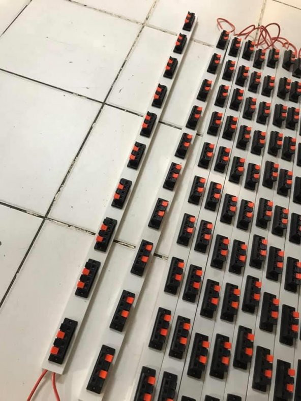 10 Lu Soketli Led Vs Deneme Klipsi 4 lü Terminalli - Resim 5