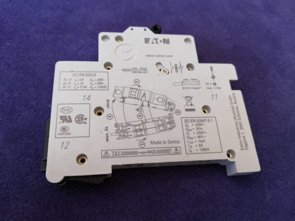 Eaton FAZ-XHINW1 Yardımcı Kontak Terminal