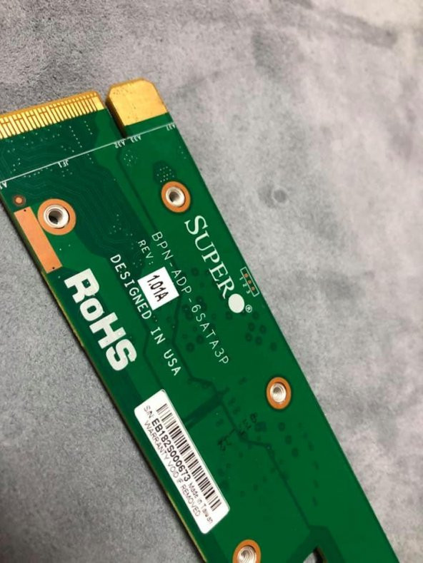 Supermicro BPN-ADP-6SATA3P Adaptör Kartı - 2