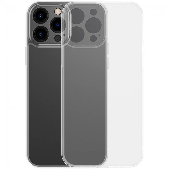 Baseus Frosted Glass iPhone 13 Pro Shockproof Koruyucu Kılıf