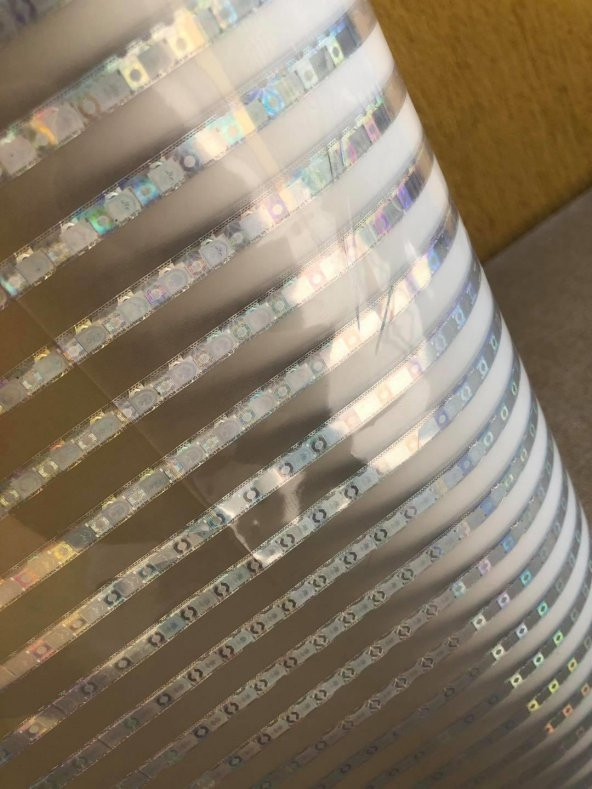 Holografik Sıcak Damga Folyo Rulosu 32cm 2 Kg - 5