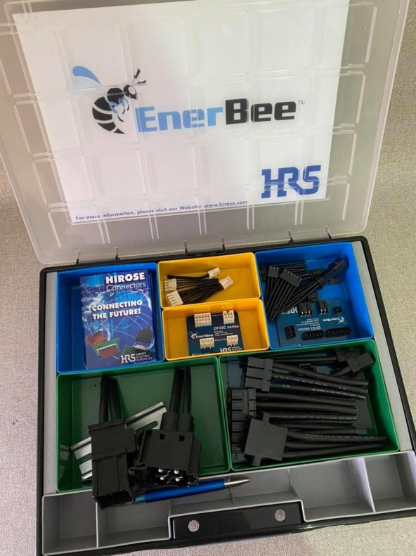 HIROSE EnerBee Kablodan Karta - Kablodan Kabloya Güç Konnektörleri