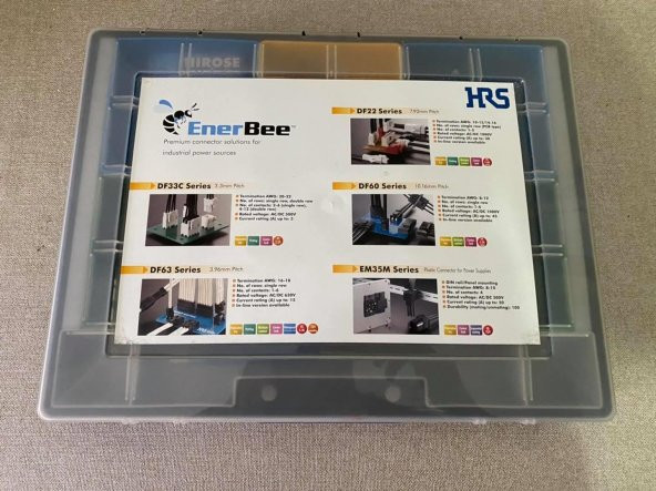 HIROSE EnerBee Kablodan Karta - Kablodan Kabloya Güç Konnektörleri - Resim 2