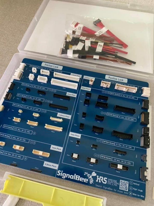 HIROSE Signalbee Kablodan Karta - Kablodan Kabloya Sinyal Konnektörleri - Resim 3