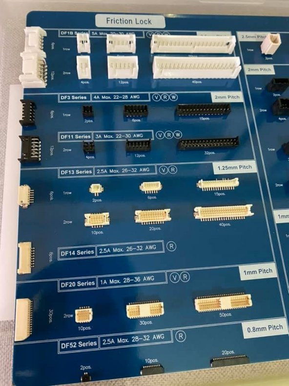 HIROSE Signalbee Kablodan Karta - Kablodan Kabloya Sinyal Konnektörleri - Resim 7