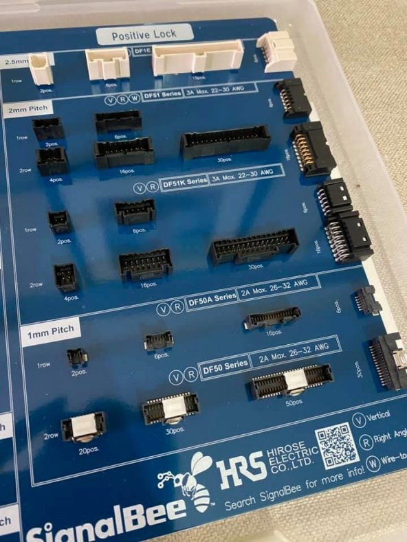HIROSE Signalbee Kablodan Karta - Kablodan Kabloya Sinyal Konnektörleri - Resim 9