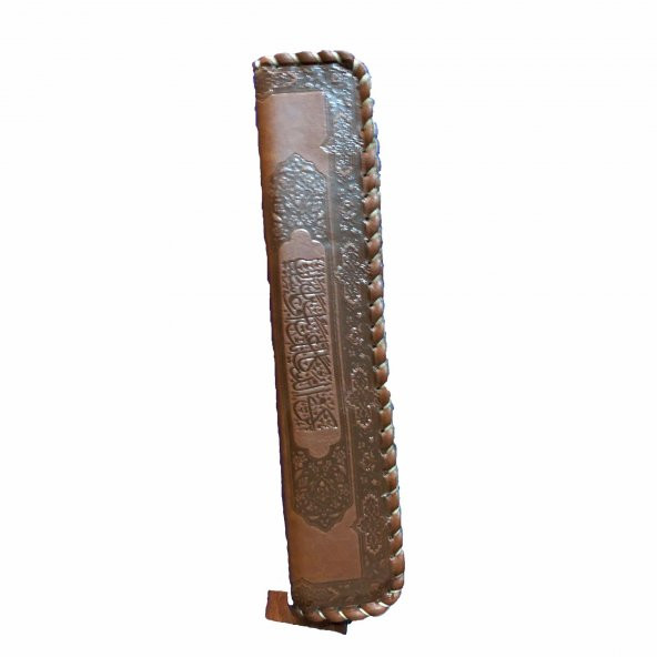 Honarkadeh Suni Deri Fermuarlı Kalemlik 28x6x6,5 Cm - 11