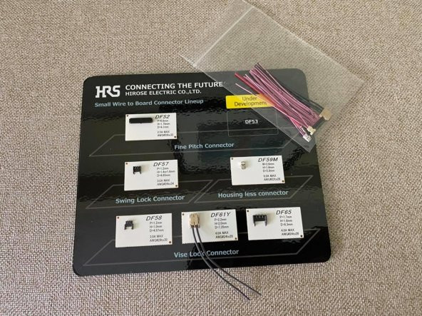 HIROSE Küçük Kablodan Karta Konnektör - Resim 6