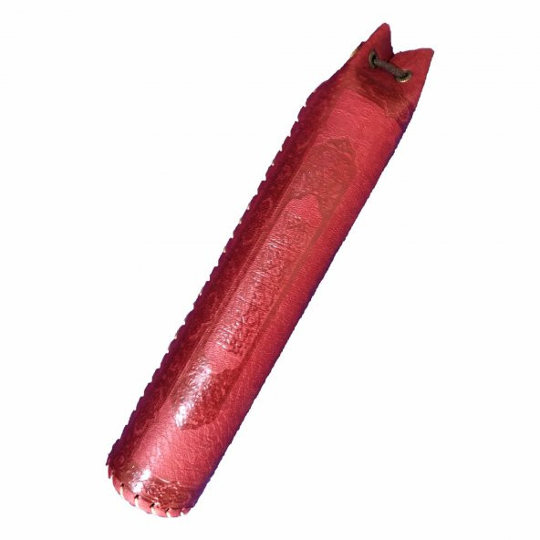 Honarkadeh Suni Deri Kubur Kalemlik - Silindir Kalemlik - 5
