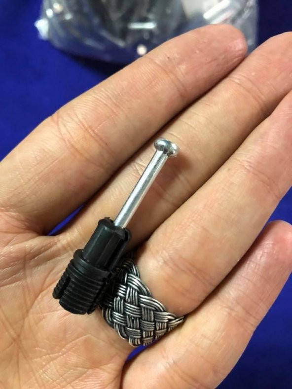 Kendinden Dübelli Minifiks Mili 10 mm - Mobilya Ahşap Bağlantı Pimi