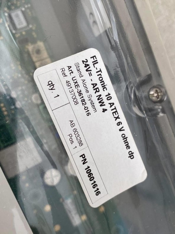 Bühler FIL-Tronic 10 ATEX 6V UXE-36182-016 Filtre Kontrol Modülü - 4