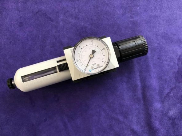 KFRG-212/10 Filtre Regülatörü - Pnömatik Otomatik Tahliye Valfi G 1/2 - 2