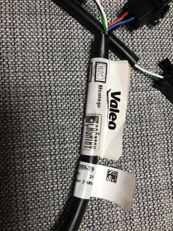 Valeo Mercedes Benz Vw Audi Ventil Sensör Seitenwandheiz Soketli Kablo - 2