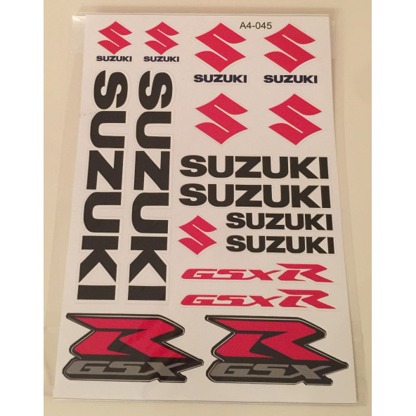 Motorsiklet Kaliteli A4 Sticker