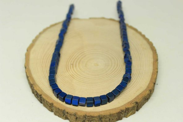 Hematit Taşı Küp Şekilli 6mm Dizi (24435) ürün görseli