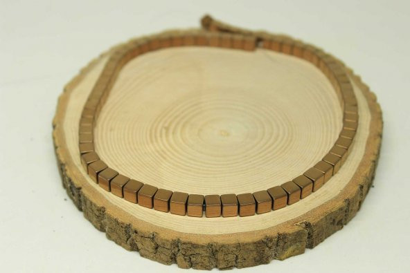 Hematit Taşı Küp Şekilli 6mm Dizi (24410) ürün görseli