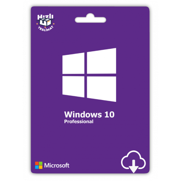 MICROSOFT Windows 10 Pro Dijital Lisans Anahtarı